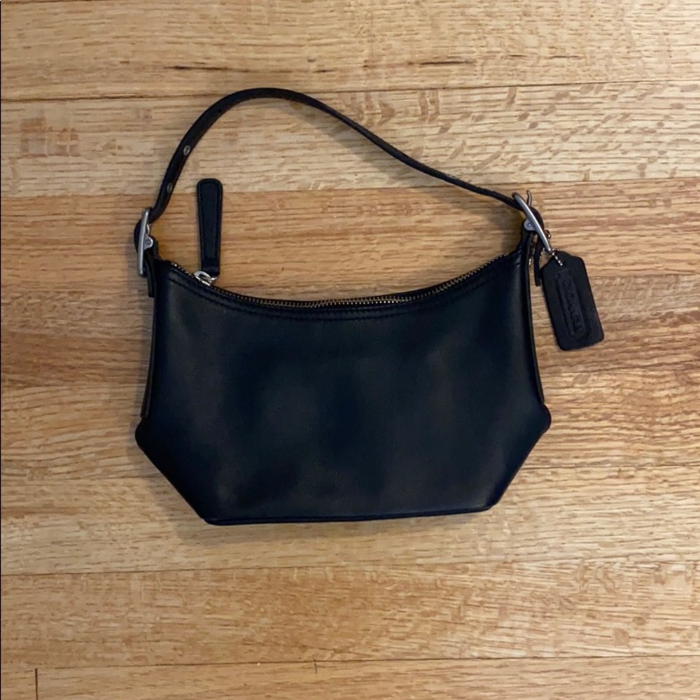 black coach bag